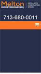 Mobile Screenshot of meltonelectric.com